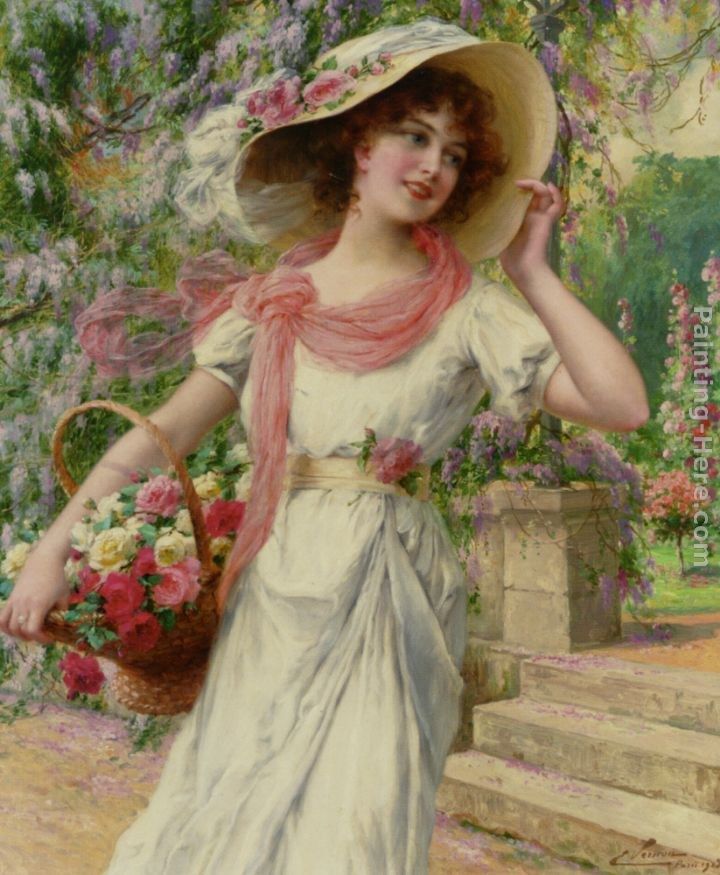 Emile Vernon The Flower Garden